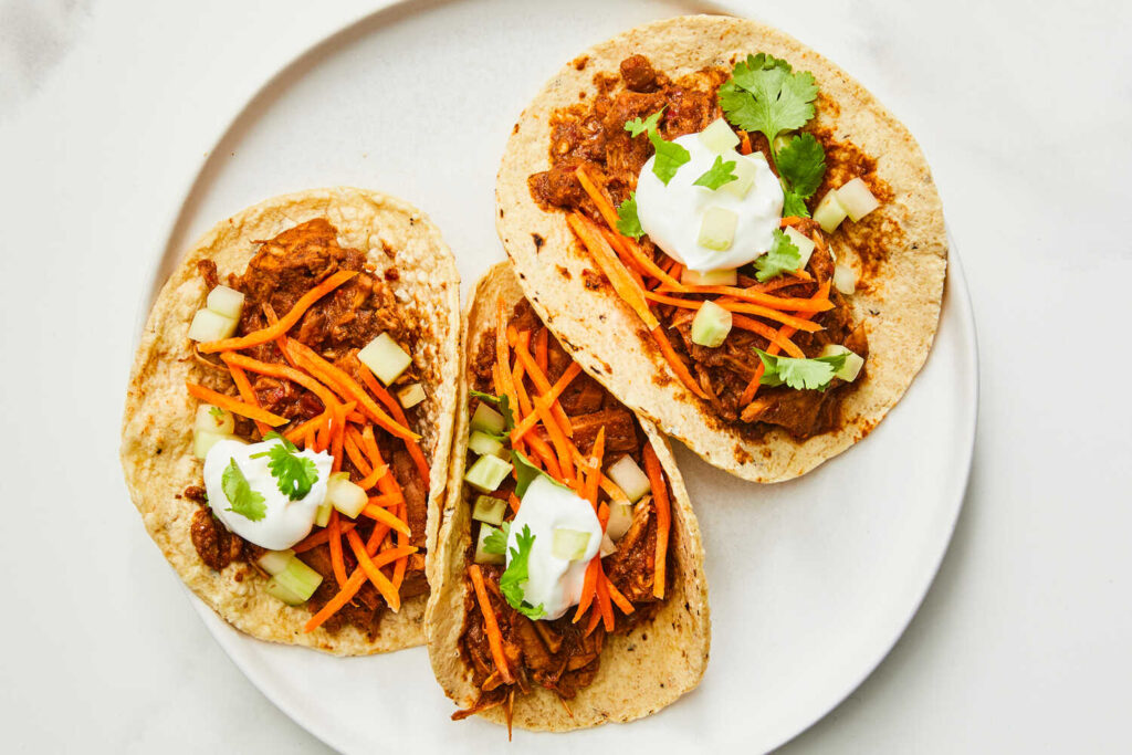 BBQ Vegan Jackfruit Tacos
