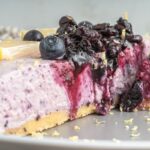 No-Bake Vegan Blueberry Cheesecake