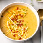 Creamy Instant Pot Vegan Potato Soup